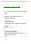 California Fluoroscopy Test 100&percnt; solved