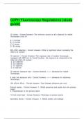 CDPH Fluoroscopy Regulations &lpar;study guide&rpar; with correct answers