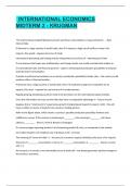 International Economics Midterm 2 - Krugman