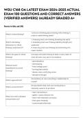 WGU C168 OA LATEST EXAM 2024-2025 ACTUAL EXAM 100 QUESTIONS AND CORRECT ANSWERS &lpar;VERIFIED ANSWERS&rpar; &vert;ALREADY GRADED A&plus;