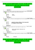 NURS 6521D MIDTERM EXAM -NURS 6521F-NURS 6521N &lpar;100&sol;100 POINTS&rpar; WITH ANSWERS
