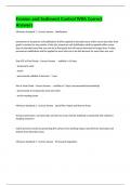 Erosion and Sediment Control With Correct Answers 