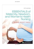 Essentials of Maternity Newborn and Women’s Health Nursing 5th Edition Ricci Test Bank