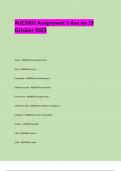 AUE2602 Assignment 5 due on 19 October 2023
