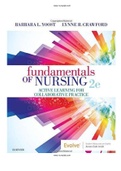 Fundamentals of Nursing Active Learning for Collaborative Practice 2nd Edition Yoost Test Bank
