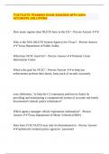 TCIC&sol;TLETS TRAINING EXAM 2024&sol;2025 WITH 100&percnt; ACCURATE SOLUTIONS