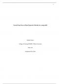 NRNP&sol;PRAC 6665 & 6675 Comprehensive Focused SOAP Psychiatric Evaluation Template