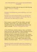 ITLS 9TH EDITION &lpar;ACTUAL&rpar;QUESTIONS ANSWERS