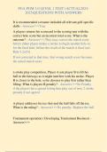PGA PGM 3&period;0 LEVEL 1 TEST &lpar;ACTUAL2024- 2025&rpar;QUESTIONS WITH ANSWERS