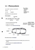 Y9 Cambridge Checkpoint Science Coursebook 9: Chapter 1 Class Notes