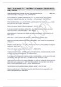 DMV CA PERMIT TEST EXAM QUESTIONS WITH VERIFIED SOLUTIONS&period;