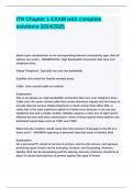 ITN Chapter 1 EXAM with complete solutions 2024&lowbar;2025