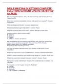 DASLE MN EXAM QUESTIONS COMPLETE SOLUTIONS CURRENT UPDATE &lpar;VERIRFIED A&plus; PASS&rpar;