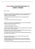PPN102 FINAL EXAM QUESTIONS AND 100&percnt; CORRECT ANSWERS