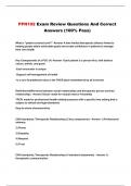 PPN102 Exam Review Questions And Correct Answers &lpar;100&percnt; Pass&rpar;