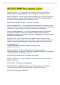 BICSI ITSMM Test Study Guide &vert; 70 Questions &vert; 100&percnt; Correct Answers