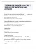 Corporate Finance - Chapter 2