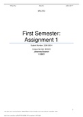 MRL 3702 First Semester: Assignment 1