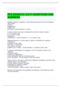 RTE EXAM CH&period; 5&comma;6&comma;11 QUESTIONS AND ANSWERS 2024-2025