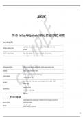  RTE 1401 Final Exam With Questions And 100&percnt; ALL DETAILED CORRECT ANSWERS