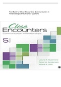 Test Bank for Close Encounters Communication in.pdf