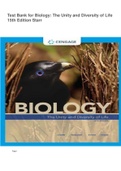 Test Bank for Biology The Unity and Diversity of Life.pdf
