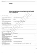 Project Management &lpar;module 2&rpar; WITH 100- SURE ANSWERS