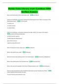 Florida Civics Literacy  Best Practices Exam study guide  Exam bundle questions and 100&percnt; verified Answers&period;