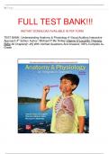 TEST BANK- Understanding Anatomy & Physiology A Visual&comma;Auditory&comma;Interactive Approach 4th Edition Author&colon; Michael P Mc Kinley&comma;Valerie O'Loughlin&comma;Theresa Bidle All Chapters&lbrack;1-25&rsqb; With Verified Questions And Answers 100&percnt; Complete A&plus; Grade