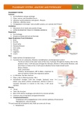 Anatomy and Physiology of the Pulmonary System