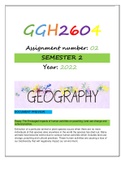 GGH2604 ASSIGNMENT 2 SEMESTER 2 2022