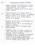AQA Chemistry A level Introduction to Organic Chemistry A* Notes (FULL TOPIC)