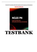 NCLEX-PN Test-Bank 2022 (200 Questions with Answers and Explanation)