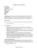 Legal Guide for Police 11th Edition Walker Test Bank