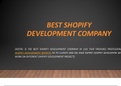 Shopify Development Company | Best Shopify Developer - Dezital Technologies