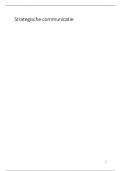 Samenvatting&lowbar;strategische communicatie 
