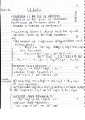 AQA Chemistry A level Redox A* Notes (FULL TOPIC)