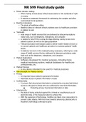 NR 599 Final study guide | Download To Score An A | Chamberlain College of Nursing