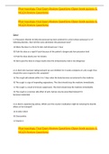 Pharmacology Final Exam Review Questions &lpar;Open book quizzes & NCLEX Review Questions&rpar;