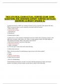  TNCC 9TH REAL EXAM ACTUAL VERIFIED EXAM  BANK QUESTIONS AND ANSWERS EXPERT VERIFIED DETAILED ANSWERS&vert; ALREADY GRADED A&plus;