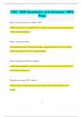 ITEC 1000 Questions and Answers 100&percnt;  Pass