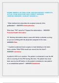 SCRIBE AMERICA OP FINAL EXAM 2024&sol;2025 NEWEST &sol;COMPLETE  ACTUAL EXAM QUESTIONS AND CORRECT ANSWERS  &lpar;VERIFIED ANSWERS &rpar; ALREADY GRADED A&plus;&period;