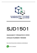 SJD1501 Assignment 3, 4, 5 & 6 Semester 1 2022