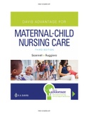 Test Bank for Davis Advantage for Maternal-Child Nursing Care 3rd Edition by Scannell Ruggiero 