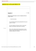 HESI 101 ALL MODULES GRADED A&plus;