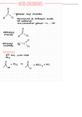 Reactions of Acyl chlorides