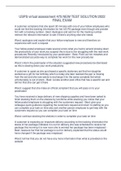 USPS virtual assessment 475 NEW TEST SOLUTION 2022 FINAL EXAM