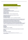ATI TEAS PRACTICE TEST &num; 1 &colon; "SCIENCE"Questions And Answers 2022