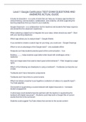Level 1 Google Certification TEST EXAM QUESTIONS AND ANSWERS ACTUAL GUIDE&period;pdf
