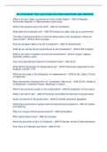 US CITIZENSHIP TEST 2022 EXAM SOLUTION QUESTIONS AND ANSWERS